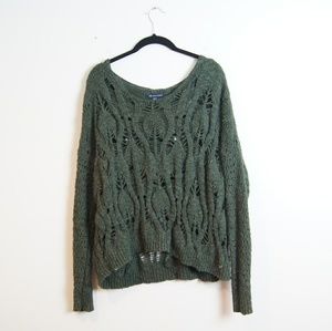 American Eagle Outfitters Sweaters - American Eagle | Green Knit Top American Eagle Outfitters Sweaters - American Eagle | Green Knit Top